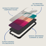 Sunset Hues Mobile Back Cover Layer Image