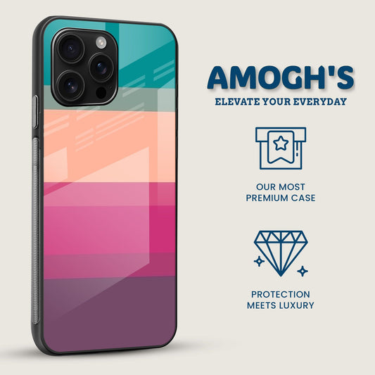 Sunset Hues Mobile Back Cover Side Image