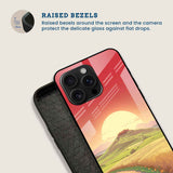 Sunset Landscape Mobile Back Cover Bezel Image