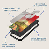 Sunset Landscape Mobile Back Cover Layer Image