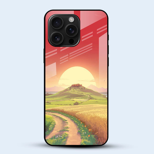 Sunset Landscape Mobile Back Cover Main Image