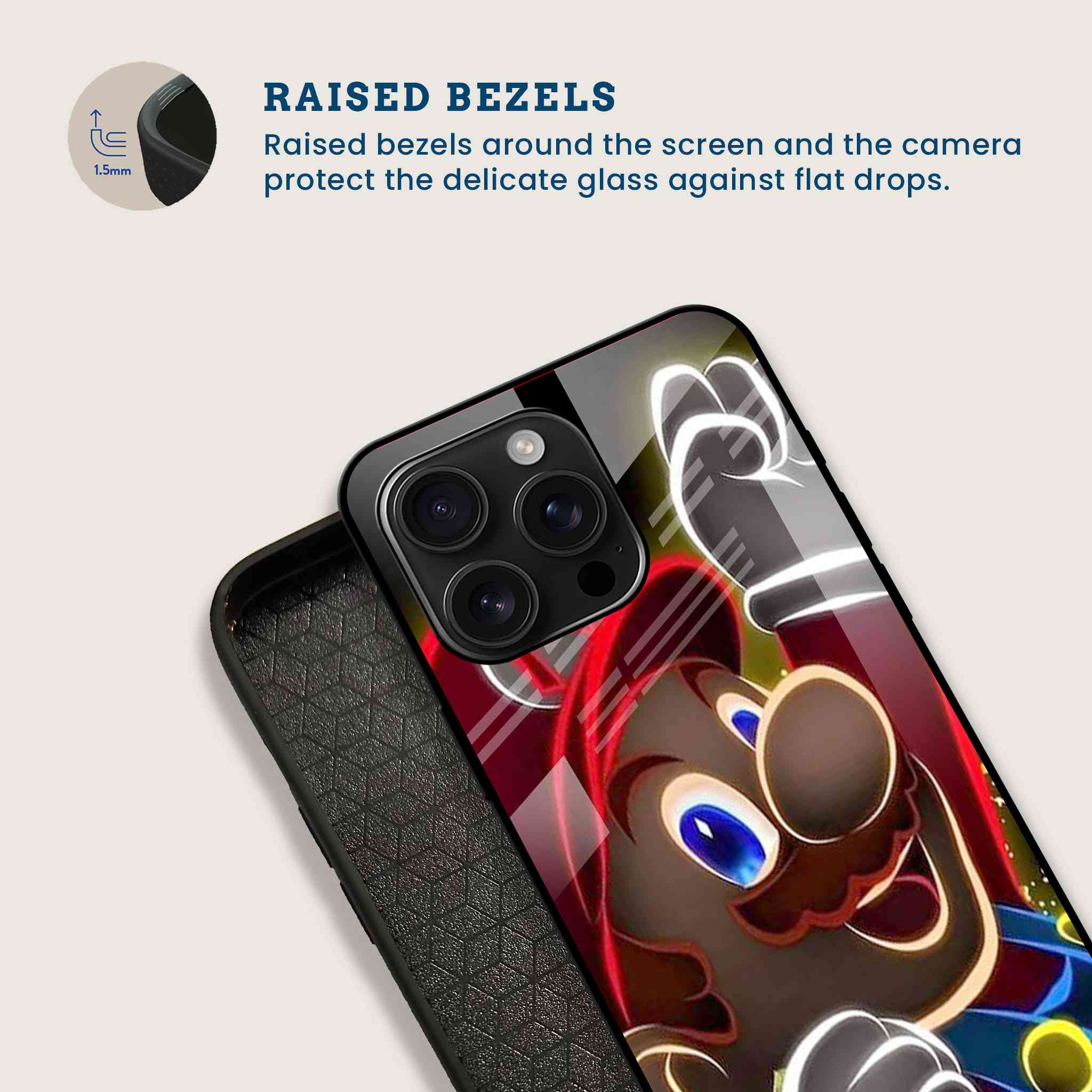 Super Mario Chef Mobile Back Cover Bezel Image