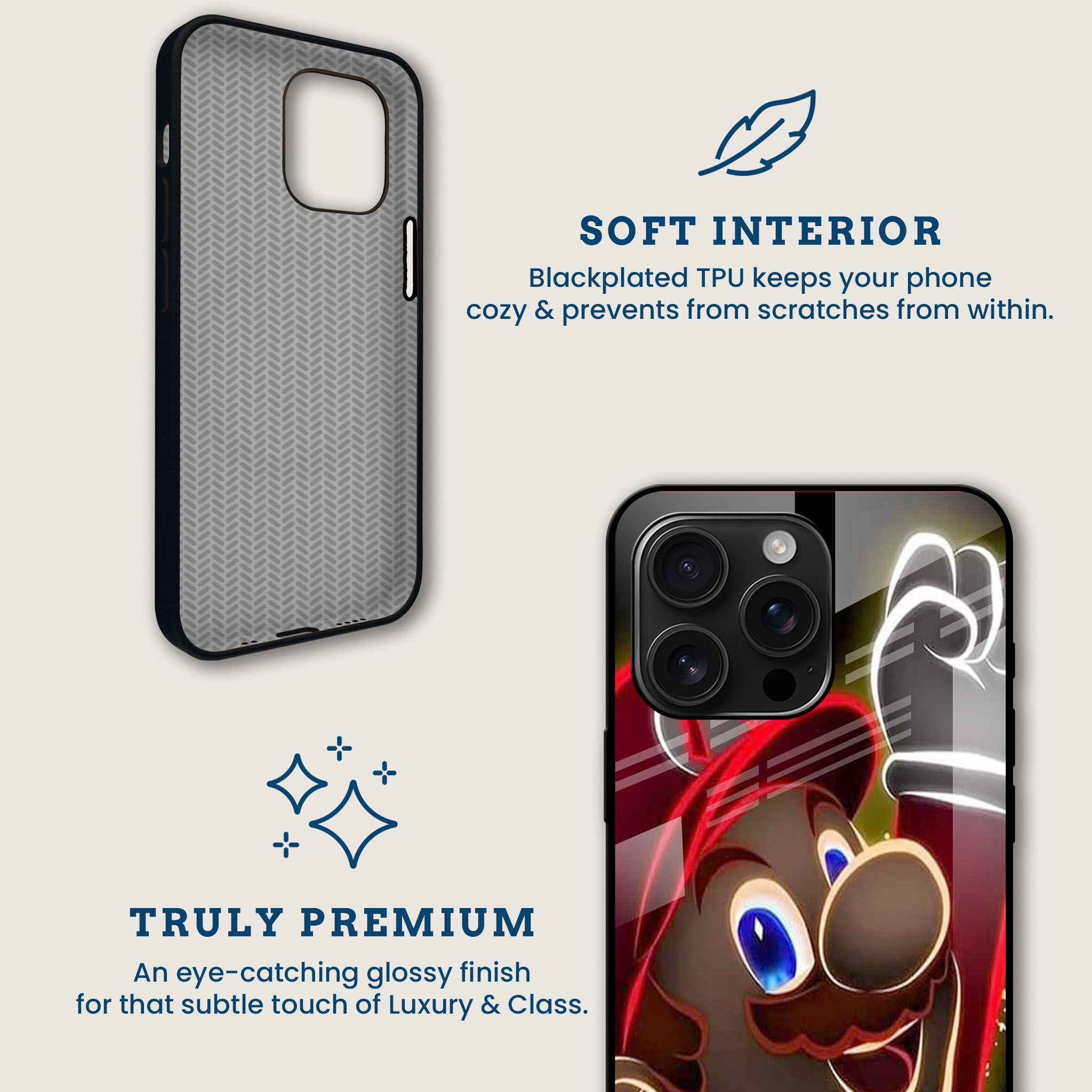 Super Mario Chef Mobile Back Cover Brand Image