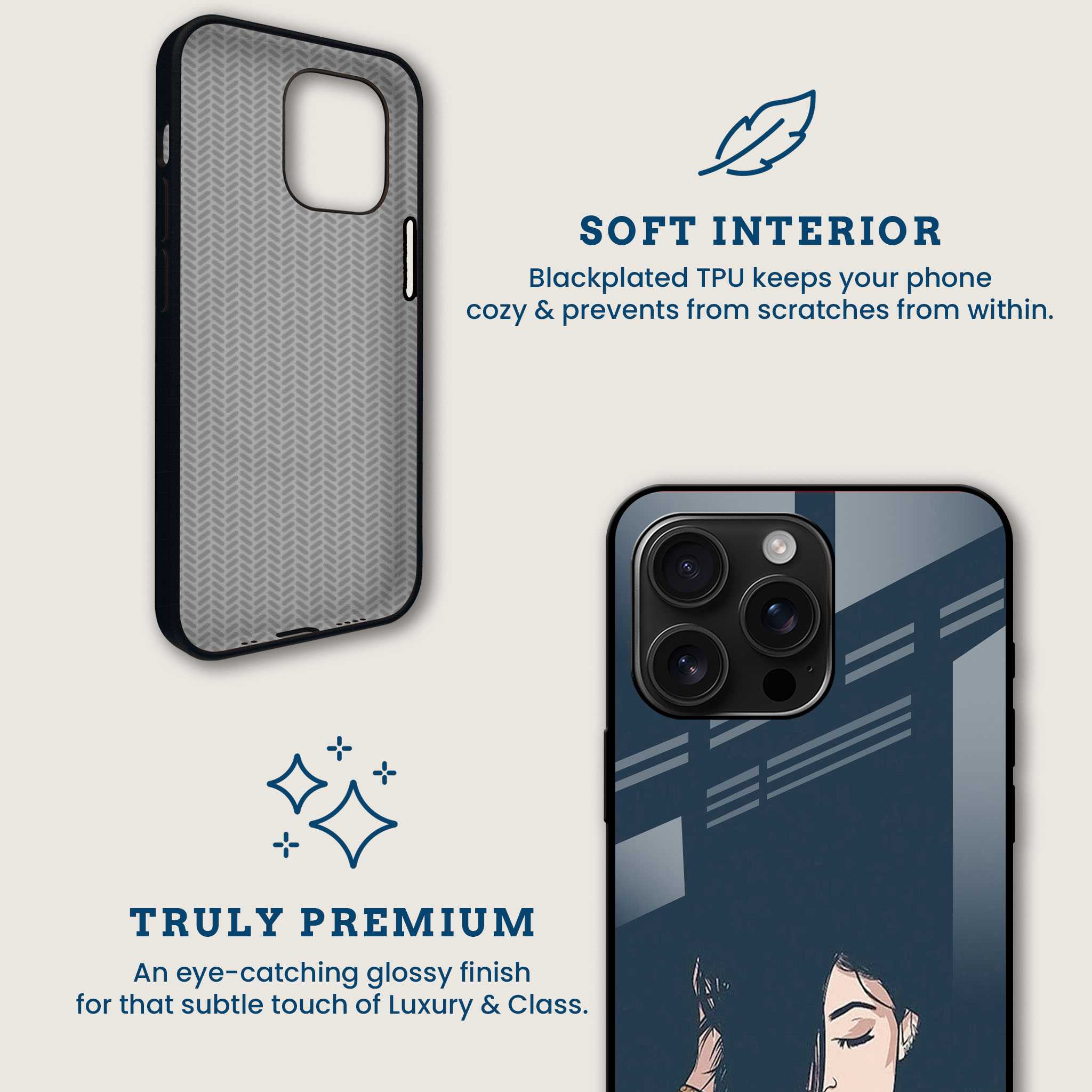 Swag Girl Mobile Back Cover Brand Image