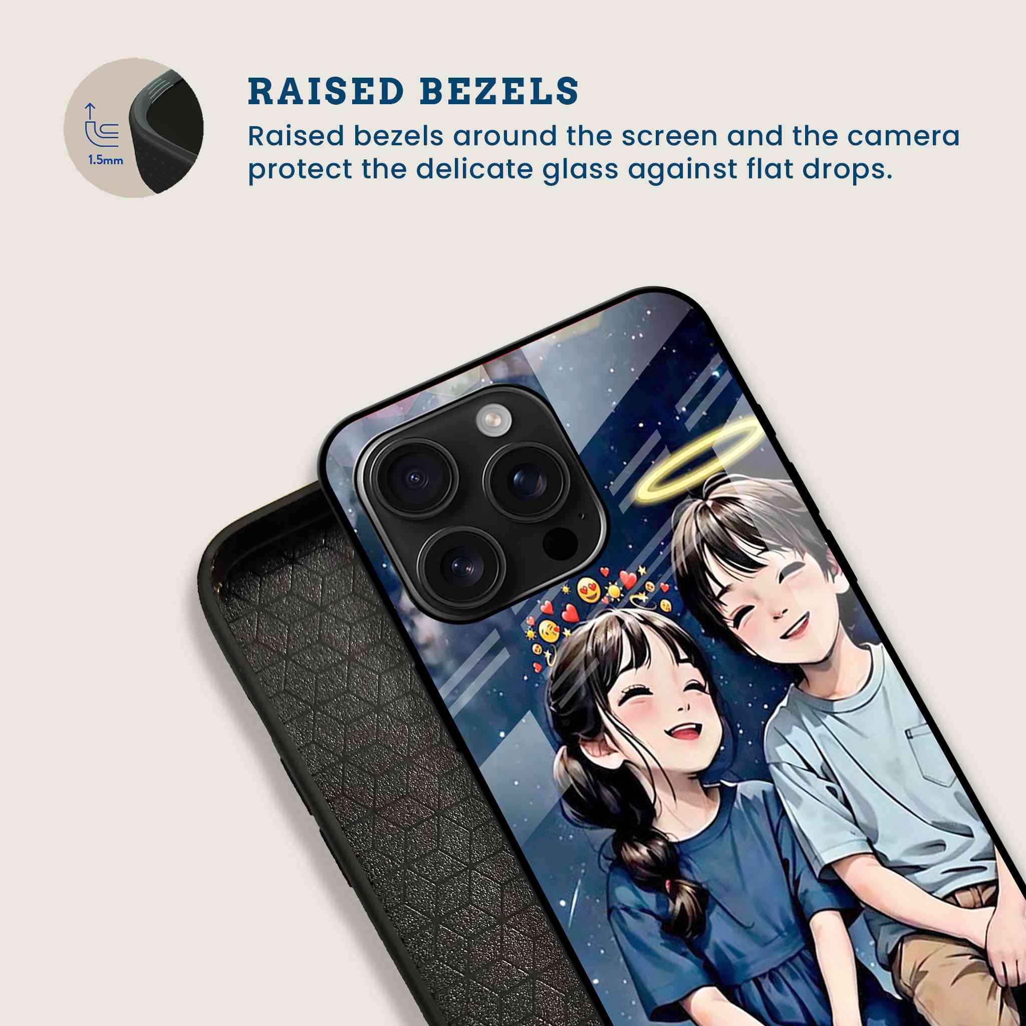 Sweethearts Mobile Back Cover Bezel Image