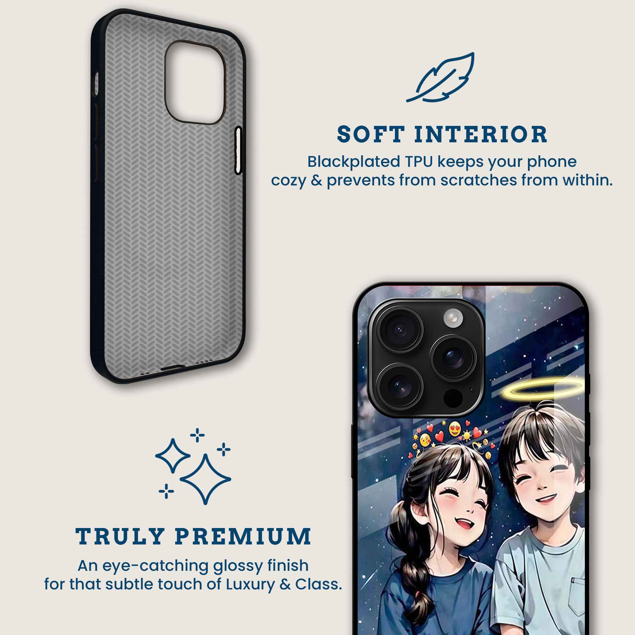 Sweethearts Mobile Back Cover Brand Image