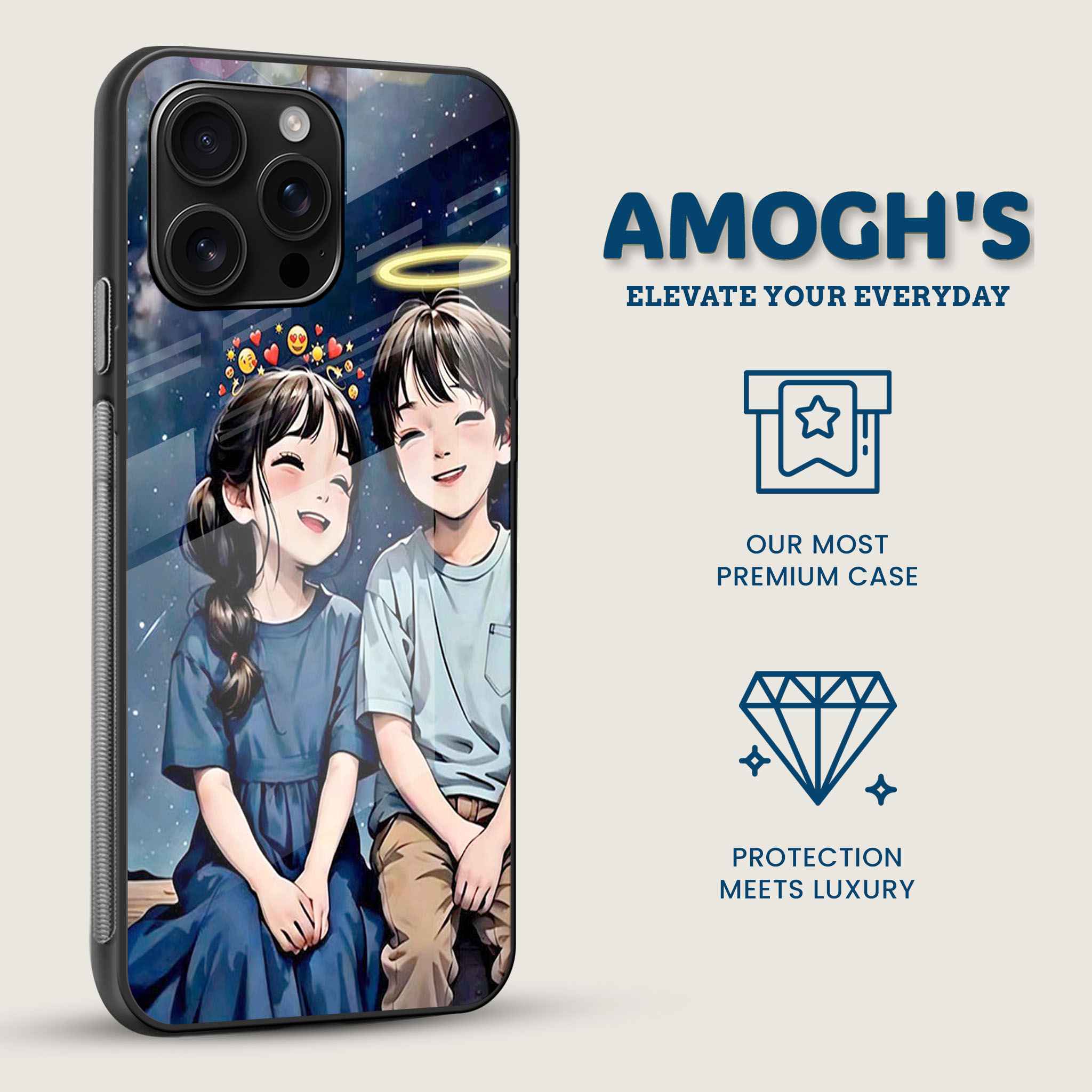 Sweethearts Mobile Back Cover Side Image