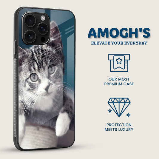 Tabby Cat Mobile Back Cover Side Image