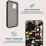Teen Girl Mobile Back Cover Brand Image