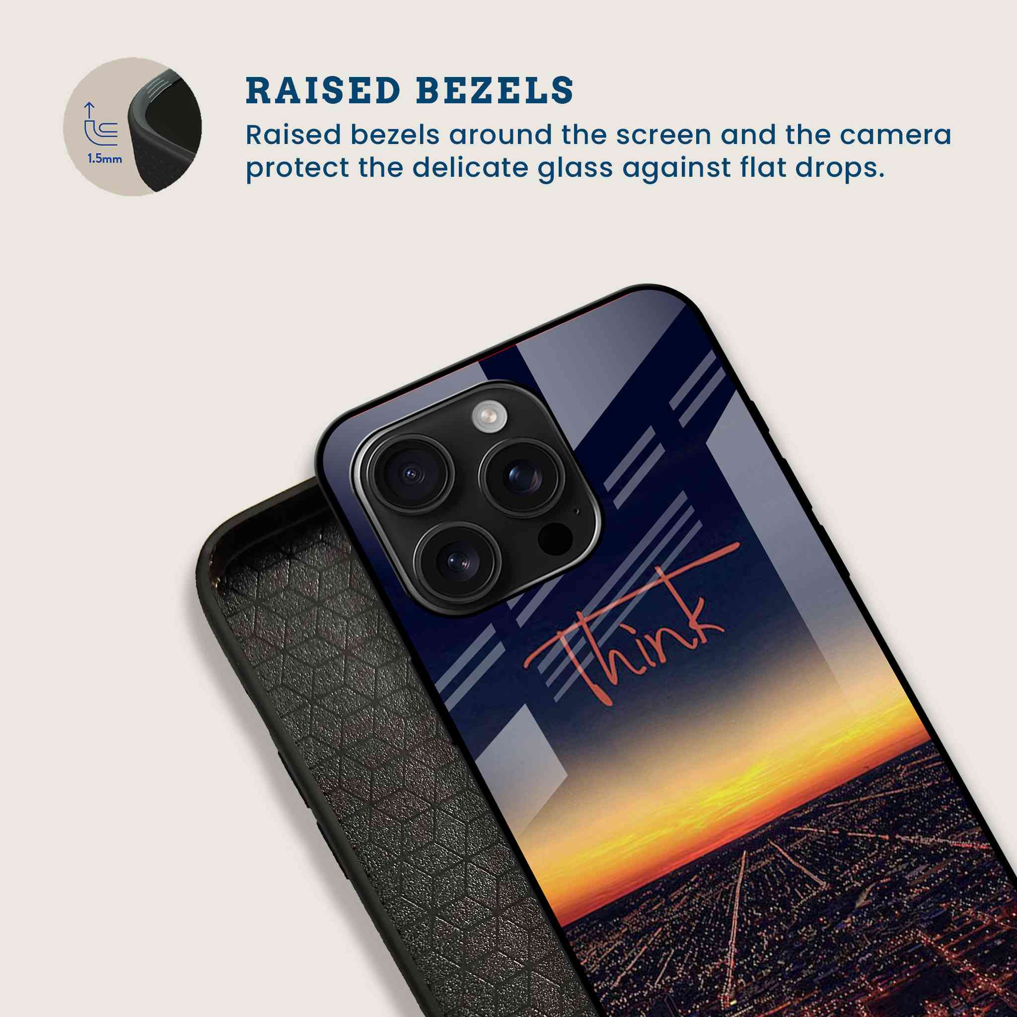 Think Cityscape Mobile Back Cover Bezel Image