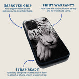 Tiger Gaze Mobile Back Cover Feature Image