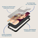 Toon Girl Mobile Back Cover Layer Image