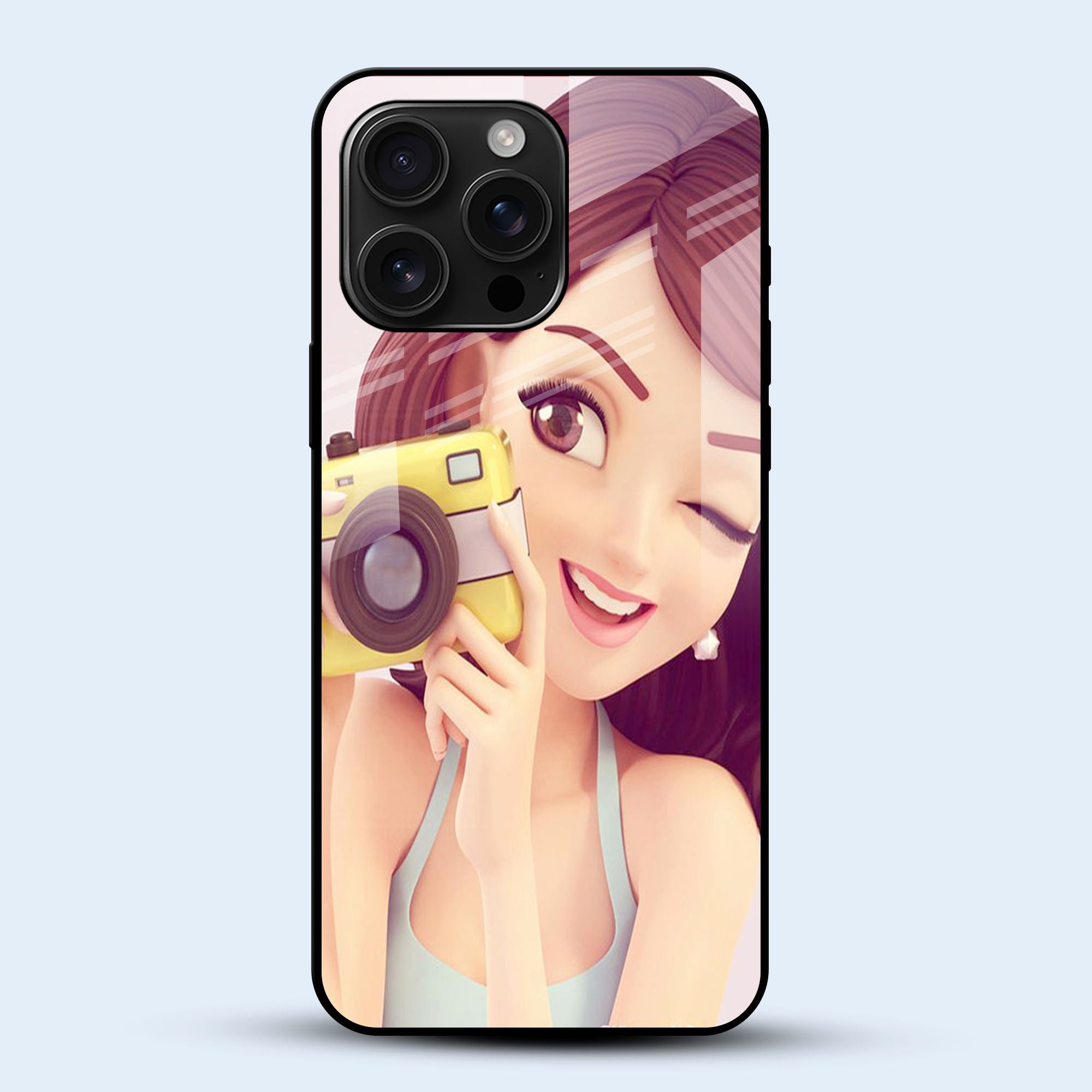 Toon Girl Mobile Back Cover Main Image