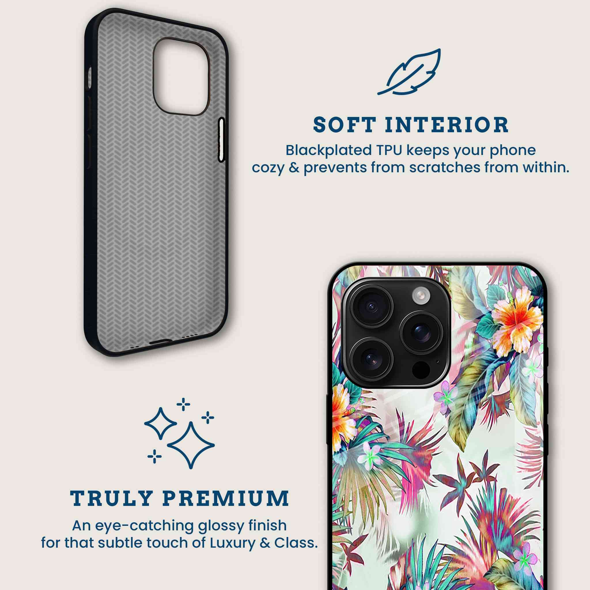 Tropical Hawaiian Mobile Back Cover Brand Image