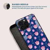 Tulip Garden Mobile Back Cover Bezel Image