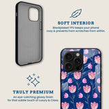 Tulip Garden Mobile Back Cover Brand Image