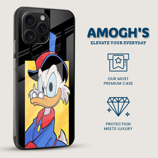 Uncle Scrooge Mobile Back Cover Side Image