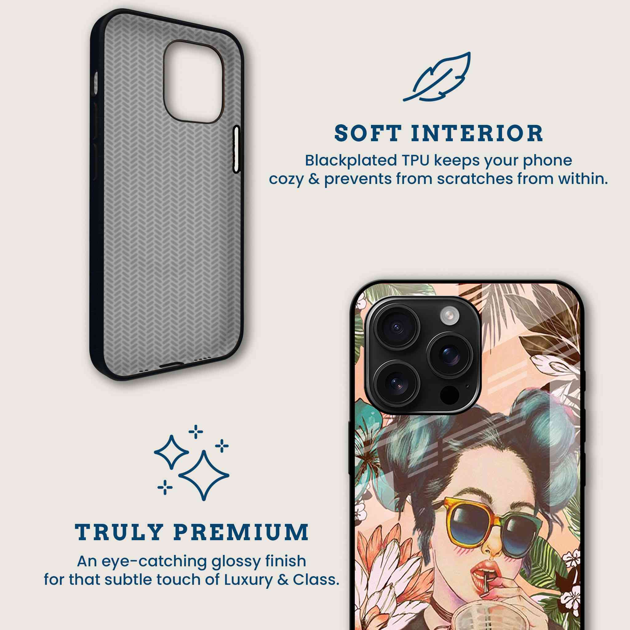Urban Baddie Chic Mobile Back Cover Brand Image