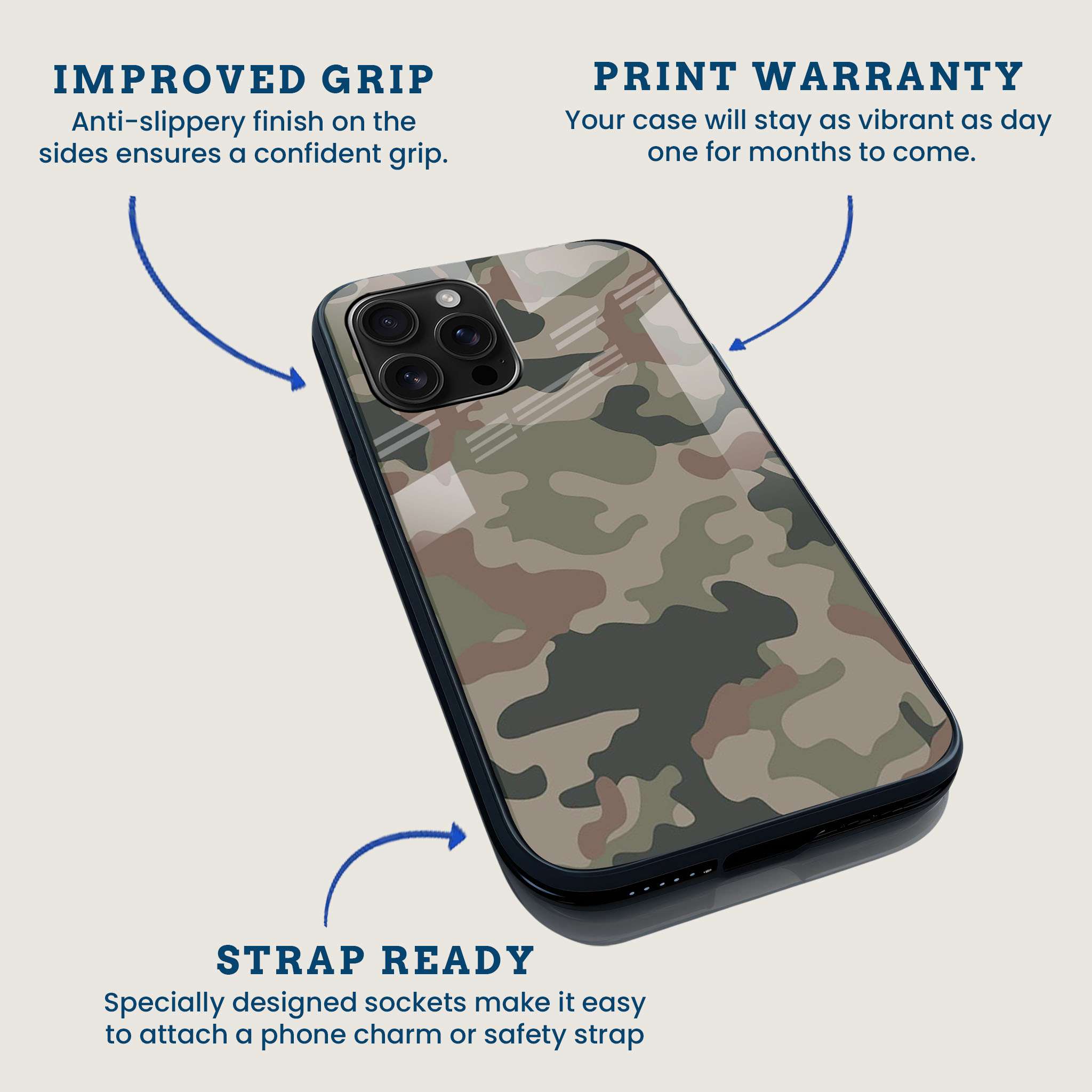 Urban Camo Army Mobile Back Cover Feature Image