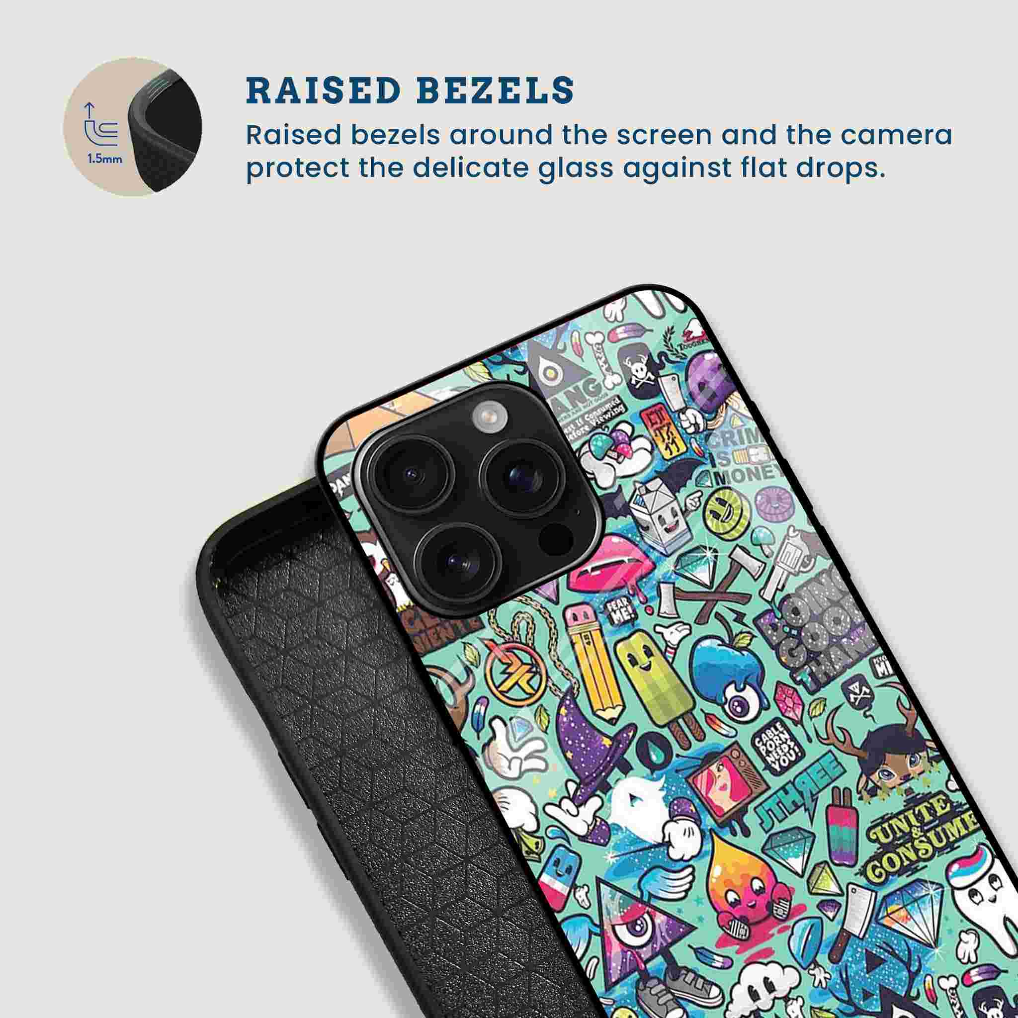 Urban Doodle Graffiti Mobile Back Cover Bezel Image