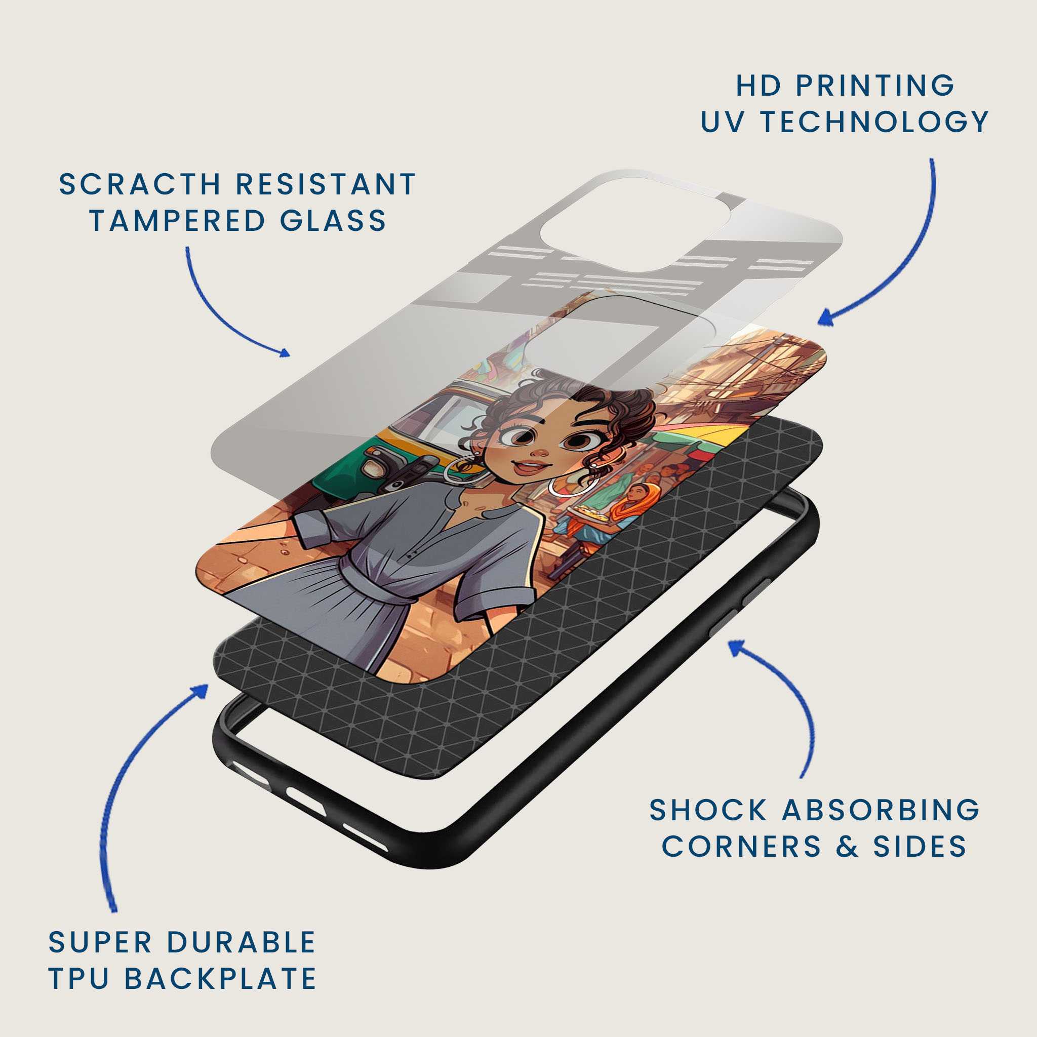 Urban Kudi Mobile Back Cover Layer Image