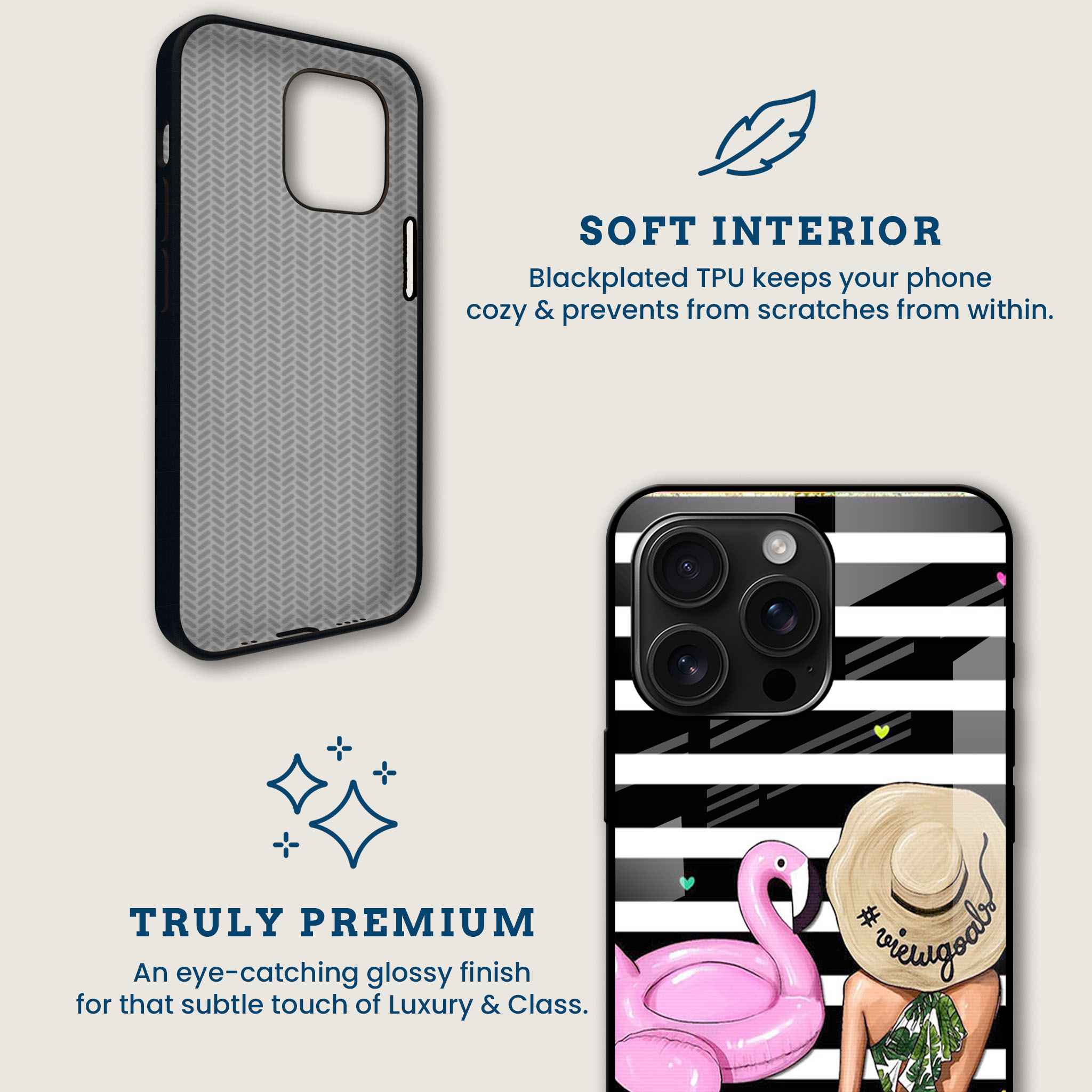 Vacation Goals Mobile Back Cover Brand Image