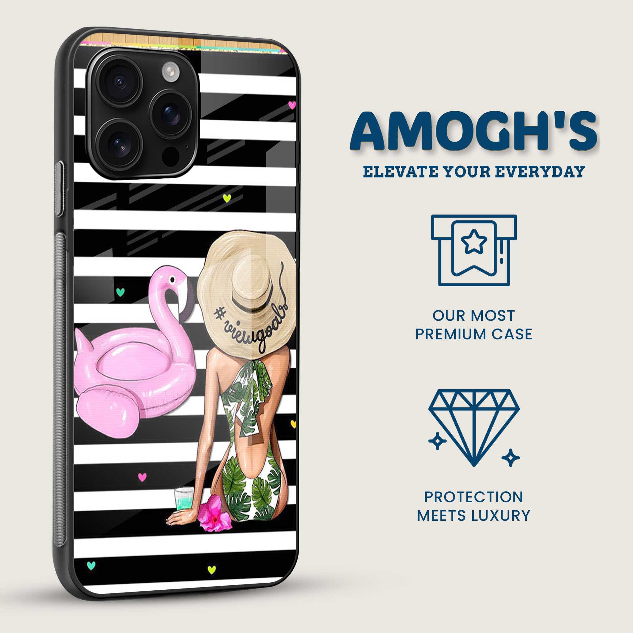 Vacation Goals Mobile Back Cover Side Image