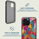 Vibrant Waves Mobile Back Cover Brand Image
