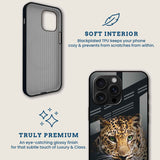 Wild Leopard Print Mobile Back Cover Brand Image