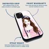 Winking Cutie Anime Mobile Back Cover Feature Image
