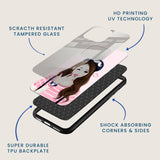 Winking Cutie Anime Mobile Back Cover Layer Image