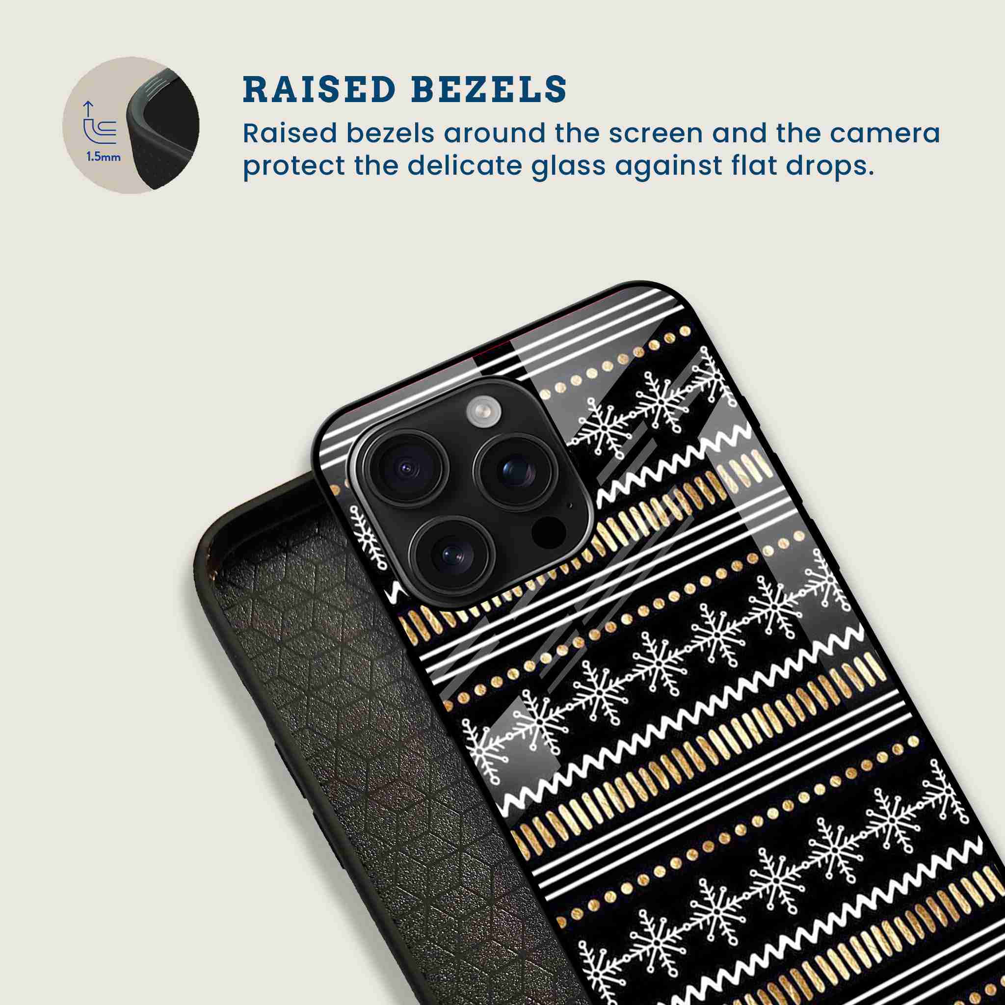 Winter Wonderland Mobile Back Cover Bezel Image