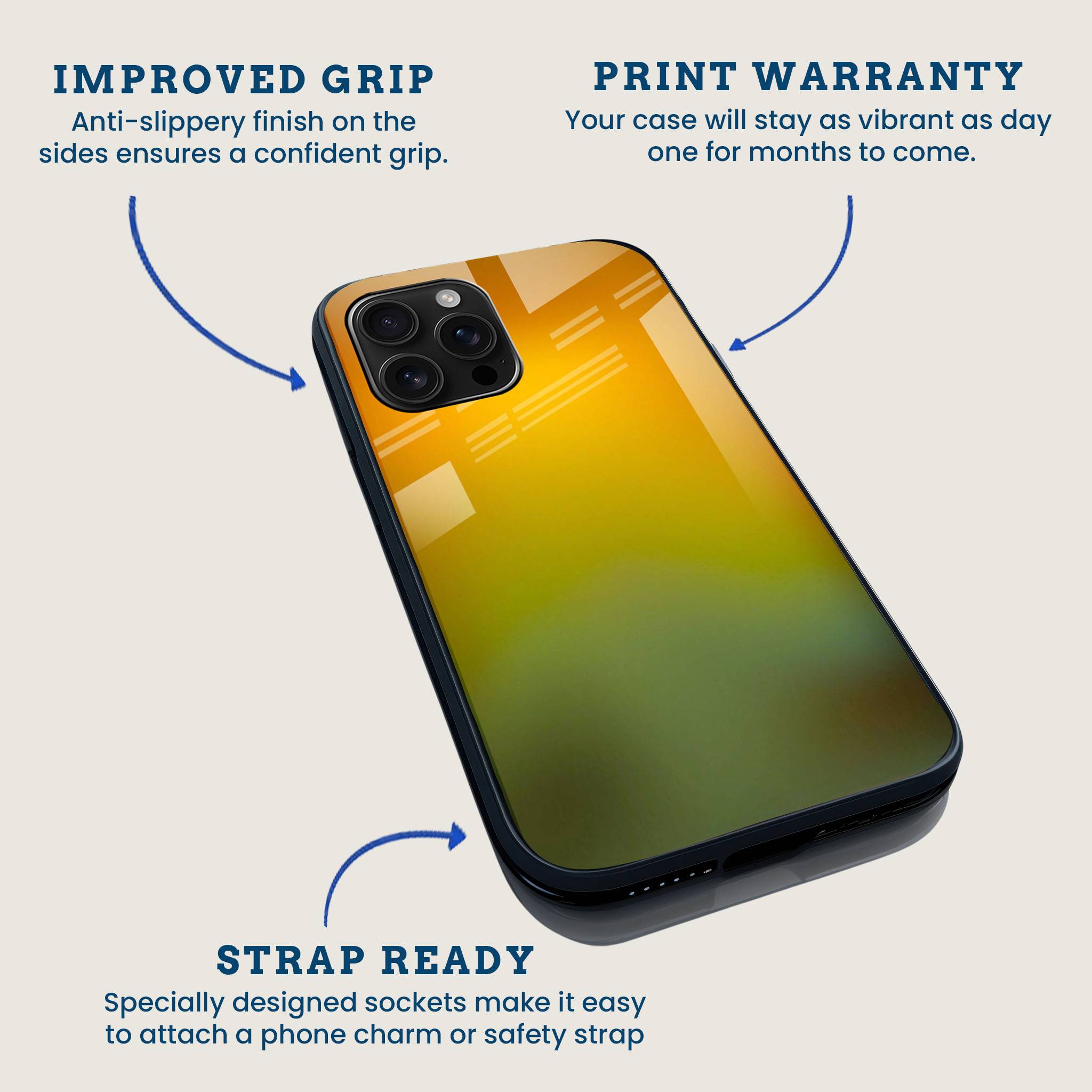 Yellow Green Gradient Mobile Back Cover Feature Image