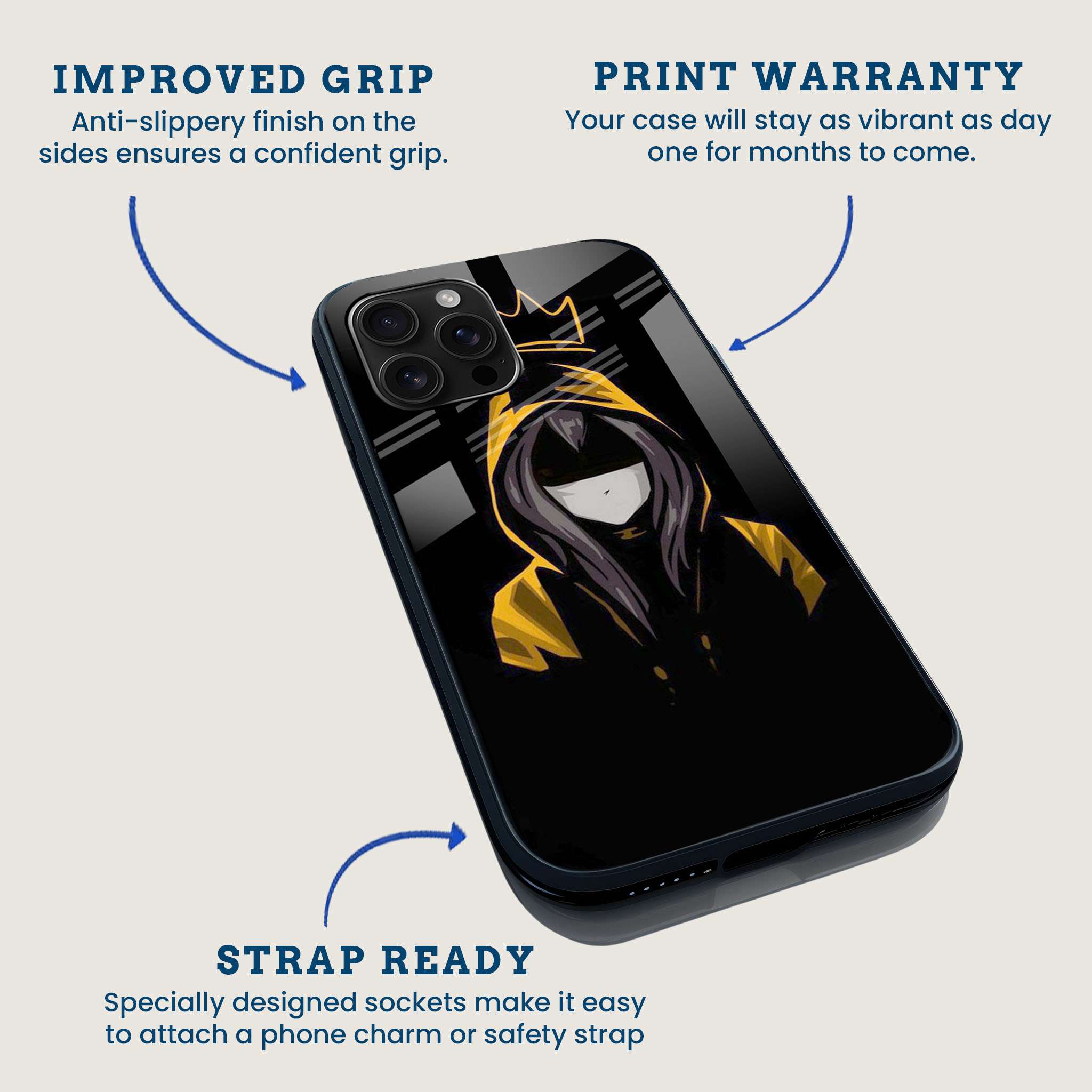 Yellow King Mobile Back Cover Feature Image