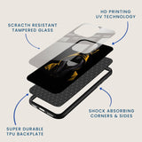 Yellow King Mobile Back Cover Layer Image