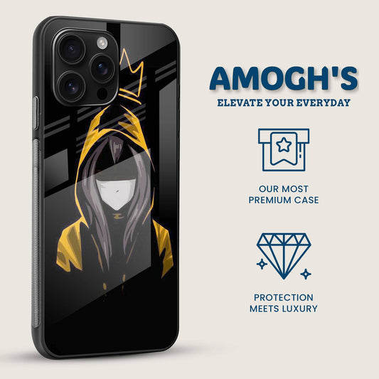 Yellow King Mobile Back Cover Side Image