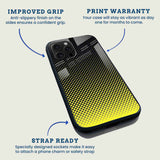 Yellow Pixel Pulse Mobile Back Cover Feature Image