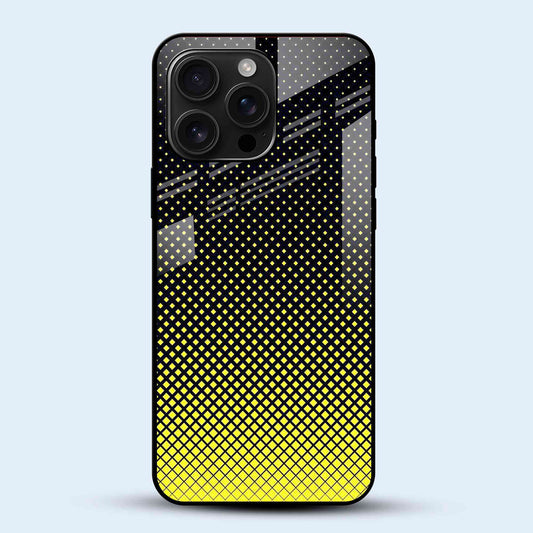 Yellow Pixel Pulse Mobile Back Cover Main Image
