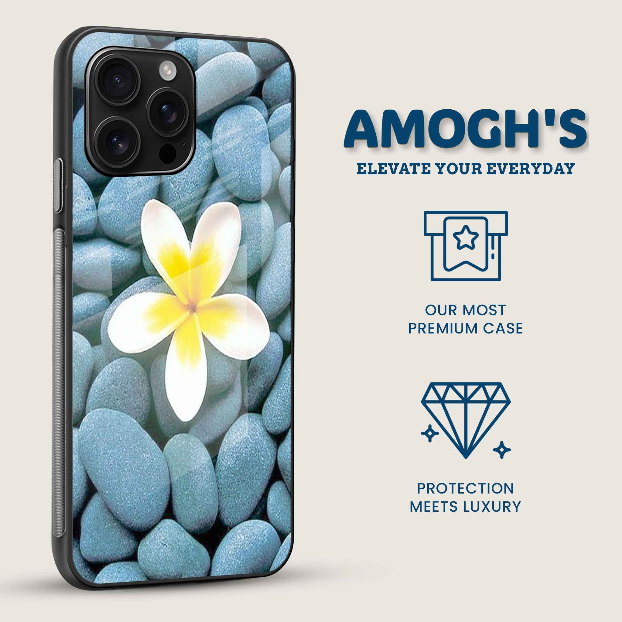 Zen Garden Mobile Back Cover Side Image
