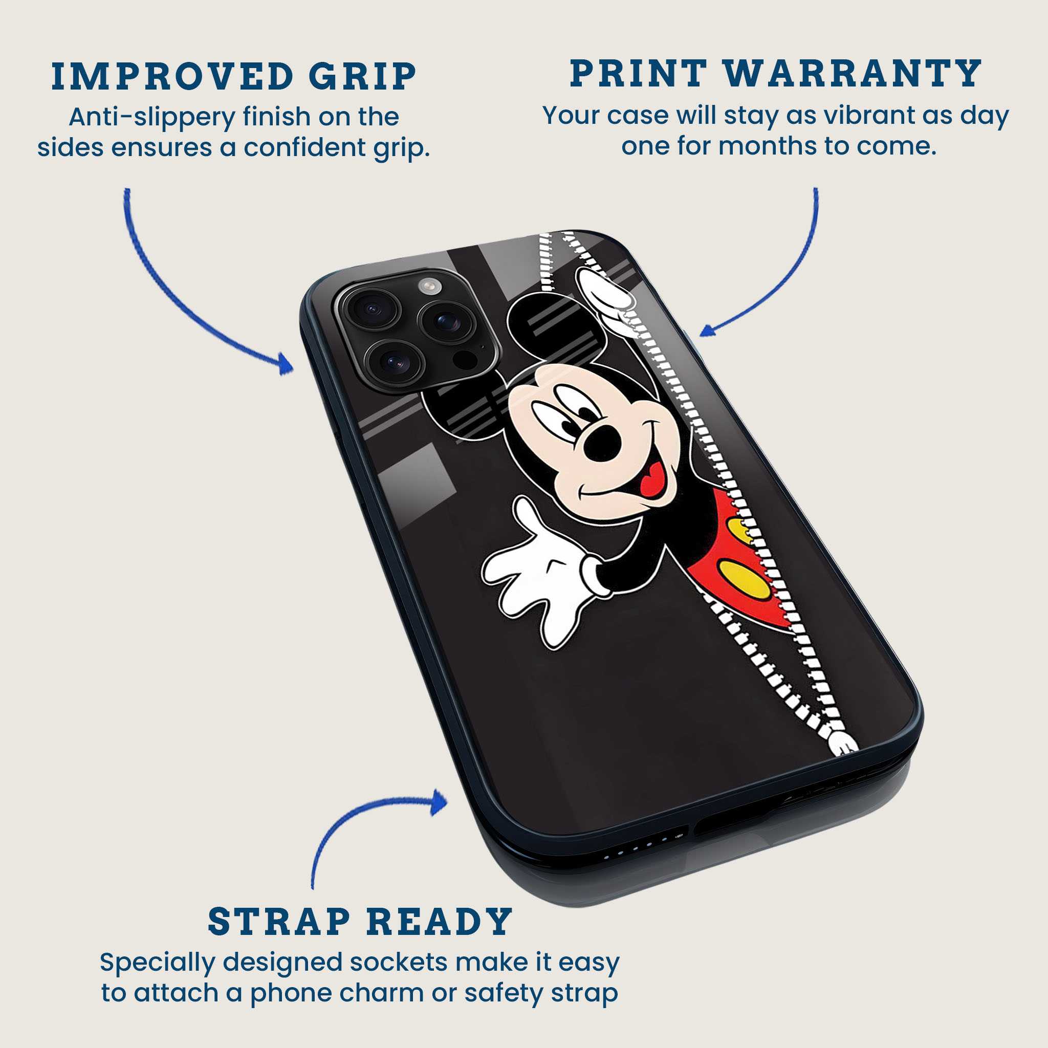 Zippy Mickey Mobile Back Cover Feature Image